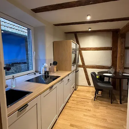 公寓 Lehm & Fachwerk Maisonette-apartment - Claycation *